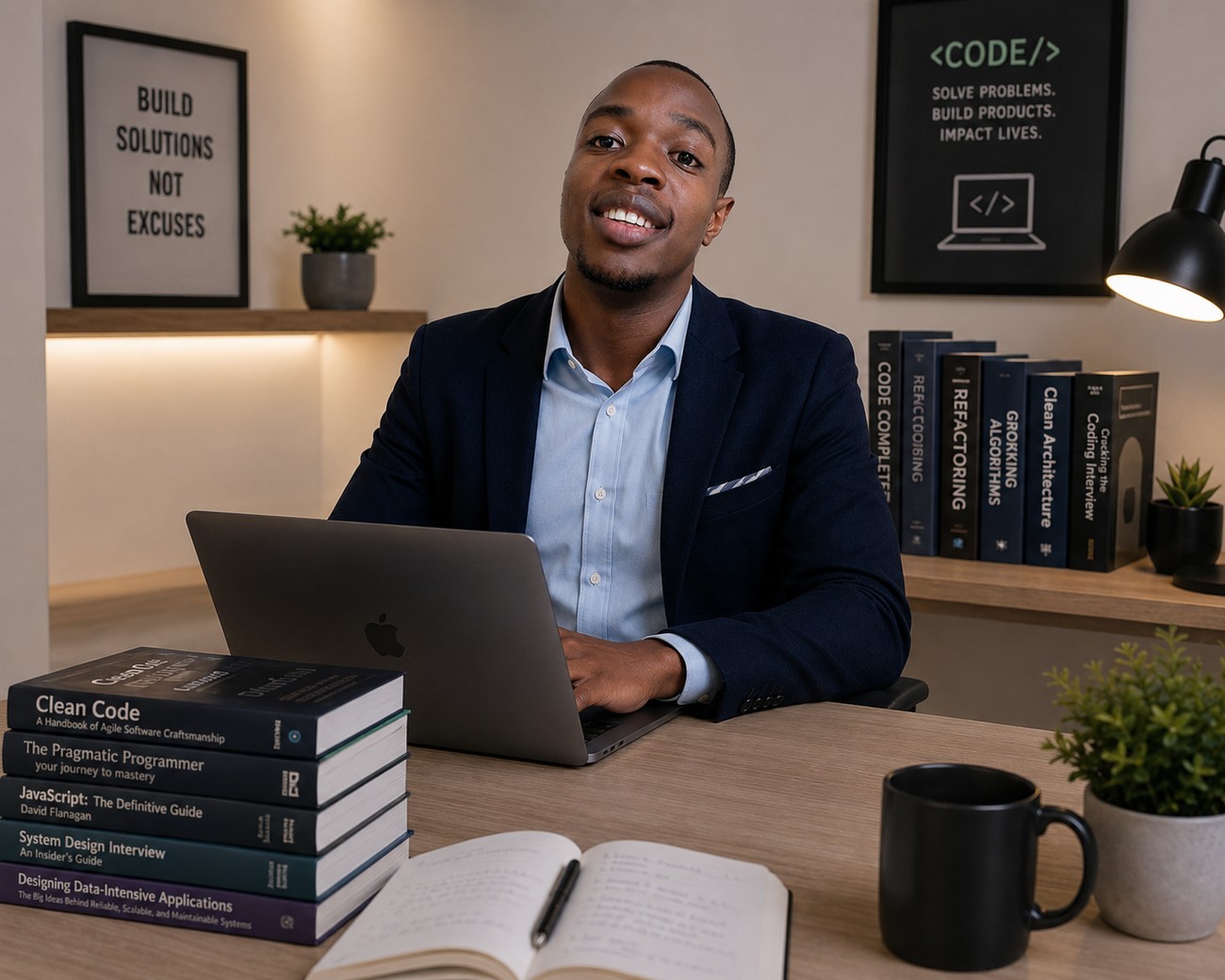 Okong'o Ouma, founder of OkoTeq Designs